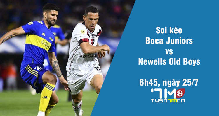 Soi kèo Boca Juniors vs Newells Old Boys, 6h45 ngày 25/7 - Ảnh 1