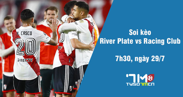Soi kèo River Plate vs Racing Club, 7h30 ngày 29/7 - Ảnh 1