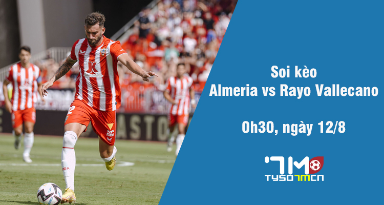 Soi kèo Almeria vs Rayo Vallecano, 0h30 ngày 12/8 - Ảnh 2